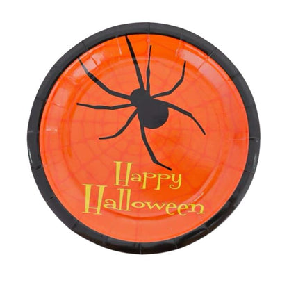 7" Halloween Paper Plates 10pcs