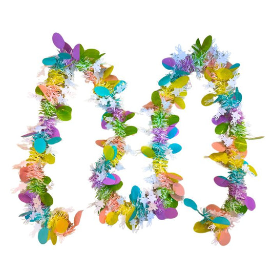 7cm 2m Easter Egg and Rabbit Tinsel