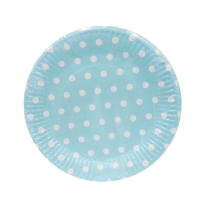 Polka Dots Paper Plates (10pcs)