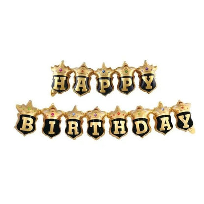 8.5" Happy Birthday Foil Garland Balloon
