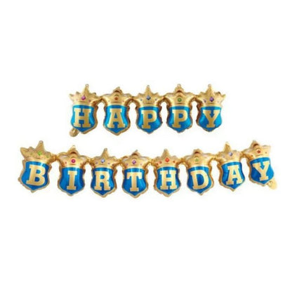 8.5" Happy Birthday Foil Garland Balloon