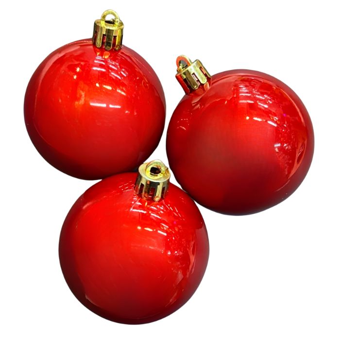 Pearl Red Glossy Balls