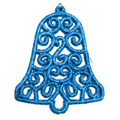 8cm Glitter Bell HS026 (5pcs)