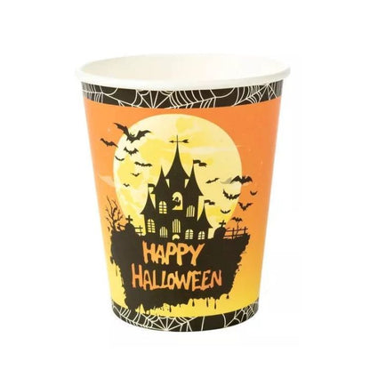 8oz Halloween Paper Cups 10pcs