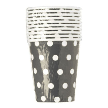 8oz Polka Dots Paper Cups (10pcs)