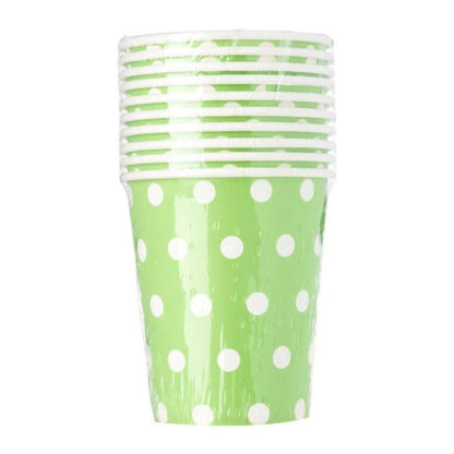 8oz Polka Dots Paper Cups (10pcs)
