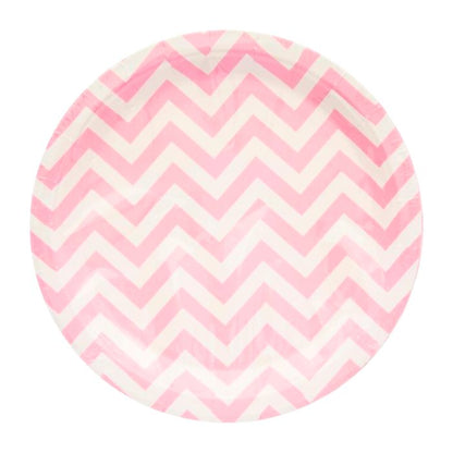 Big Wave Design Paper Plates (10pcs)