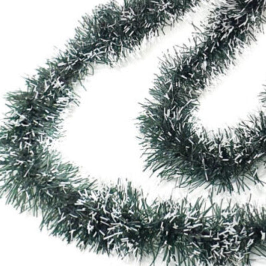 9cm Snowtip Tinsel (White)