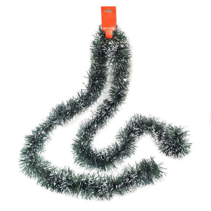 9cm Snowtip Tinsel (White)