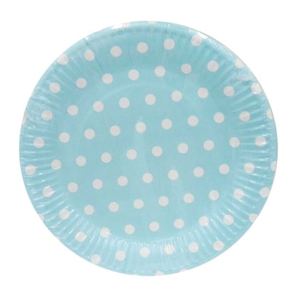 Polka Dots Paper Plates (10pcs)