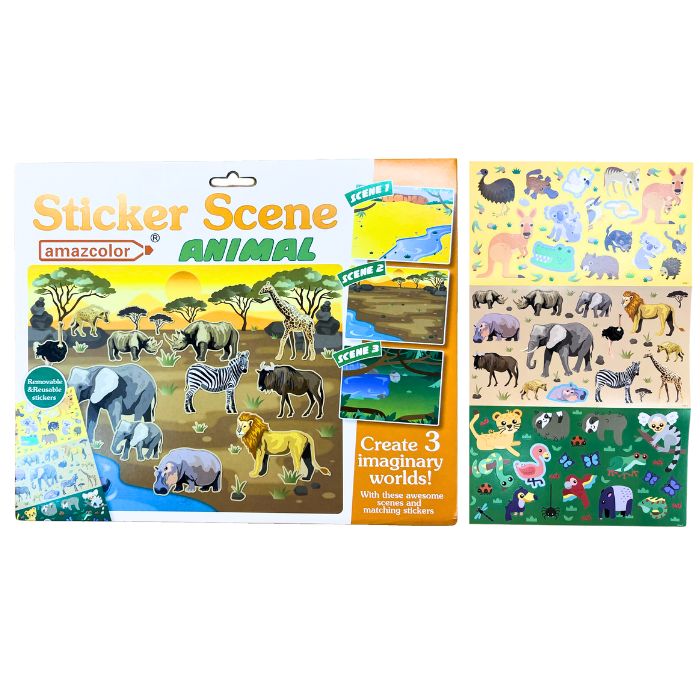 Amazcolor Sticker Scene (Assorted)