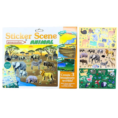 Amazcolor Sticker Scene (Assorted)
