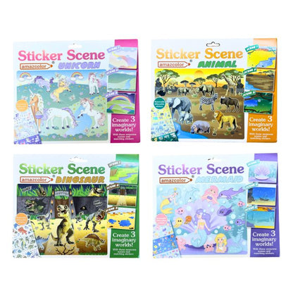 Amazcolor Sticker Scene (Assorted)