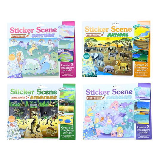 Amazcolor Sticker Scene (Assorted)