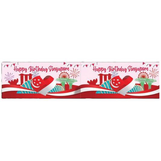 BU1 Singapore Bunting (91cm x 2metres)