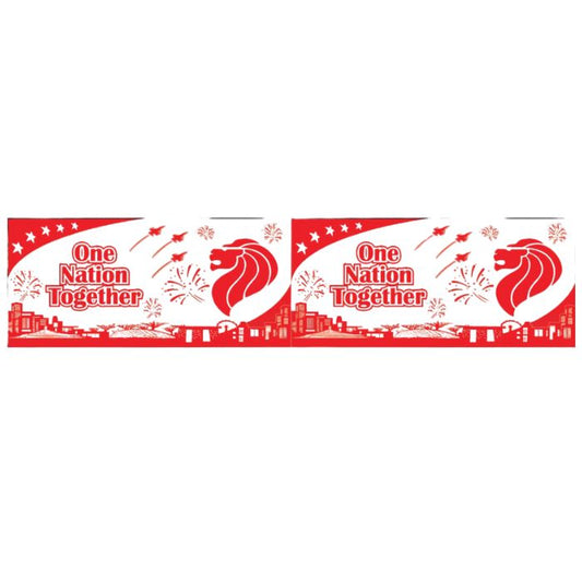 BU3 Singapore Bunting (91cm x 2metres)