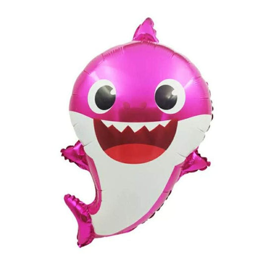 Baby Shark Supershape Foil Balloon (Pink)