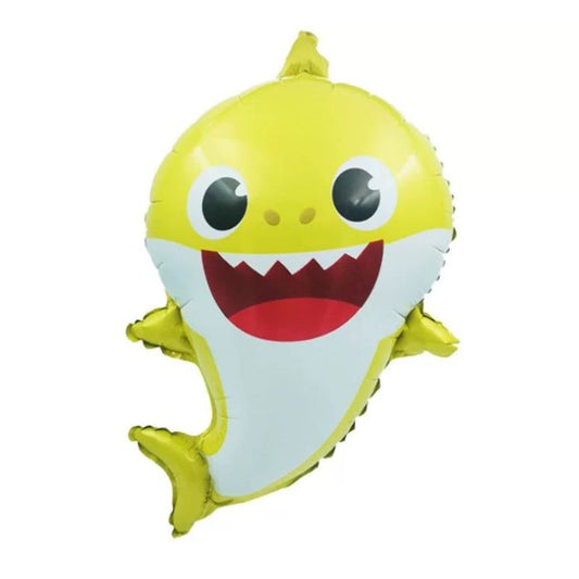 Baby Shark Supershape Foil Balloon (Yellow)