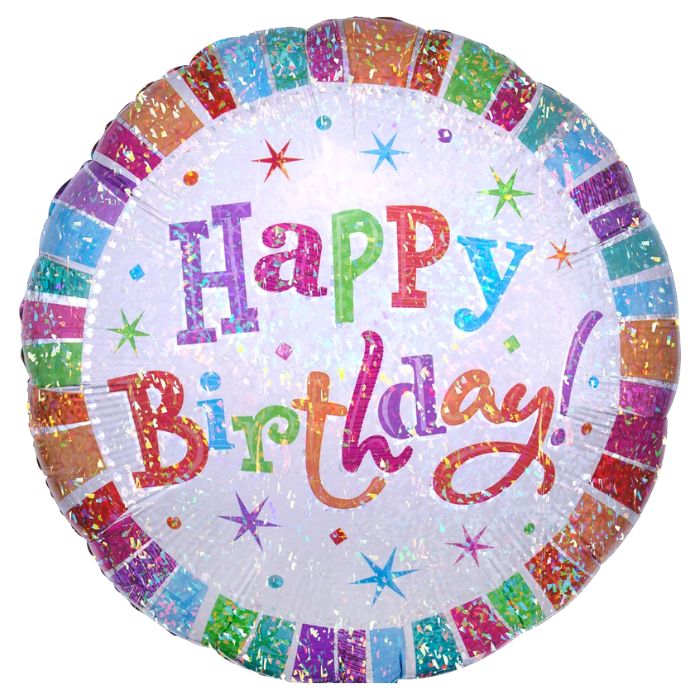 32 Inch Radiant Birthday Jumbo Foil Balloon 119981