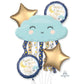 Twinkle Little Star Baby Shower Balloon 5pc Bouquet 38507