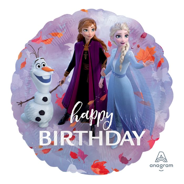 18 Inch Disney Frozen Happy Birthday Balloon 42194