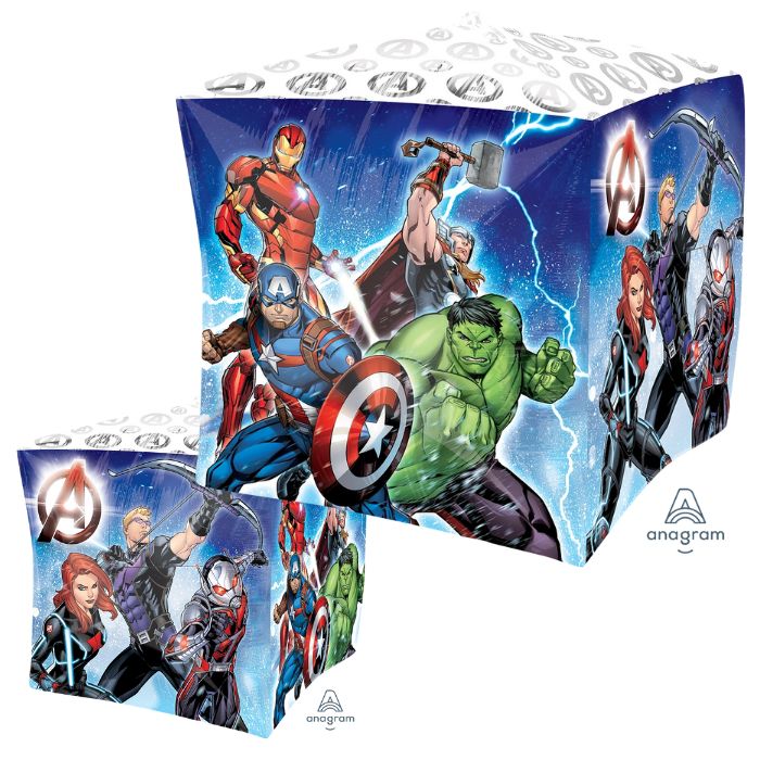 15 Inch Marvel Avengers Cubez Balloon 34662