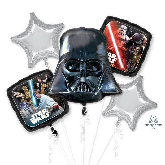 Star Wars Classic Balloon 5pc Bouquet 35533