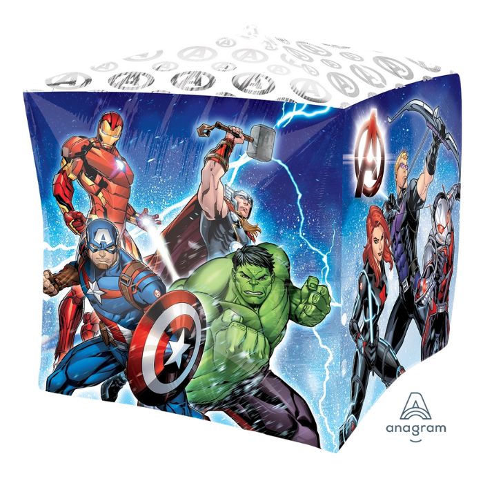 15 Inch Marvel Avengers Cubez Balloon 34662
