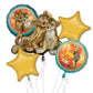 Lion King Balloon 5pc Bouquet 39877