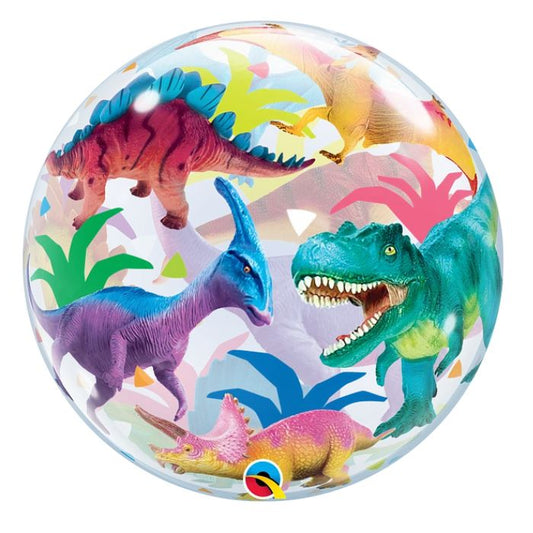 22 Inch Dinosaur Bubbles Balloon Q13088