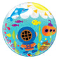 22 Inch Happy Birthday Maritime Nautical Bubbles Balloon Q15731