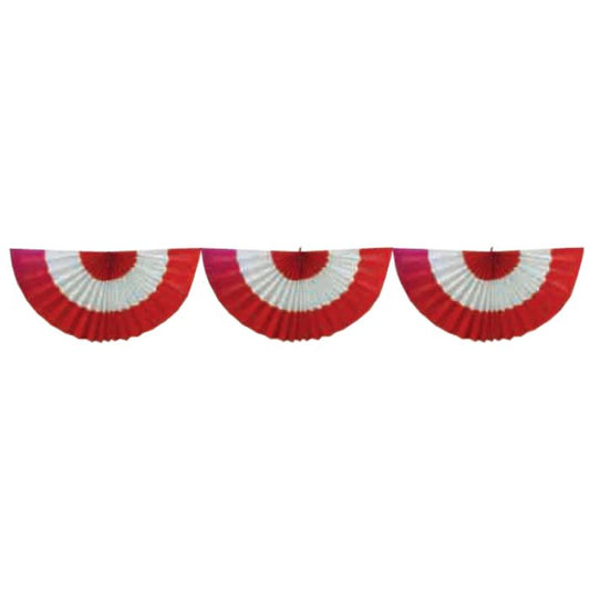 C31B Scallop Bunting (Red/White)