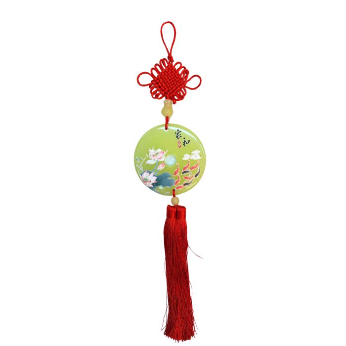 CNY 10cm Jade Hanging Decoration Tassel (Medium)