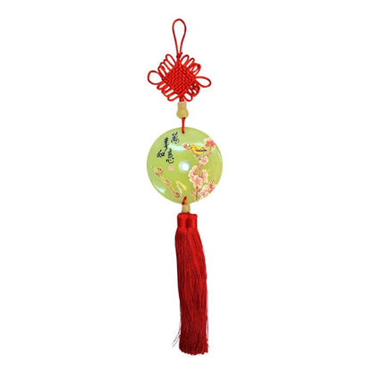 CNY 10cm Jade Hanging Decoration Tassel (Medium)