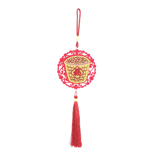 CNY 10x33cm Embroidery Hanging Decor HX362