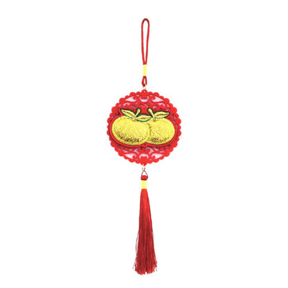 CNY 10x33cm Embroidery Hanging Decor HX362
