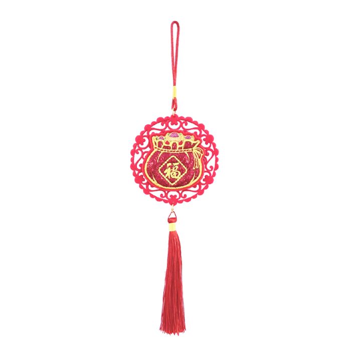 CNY 10x33cm Embroidery Hanging Decor HX362