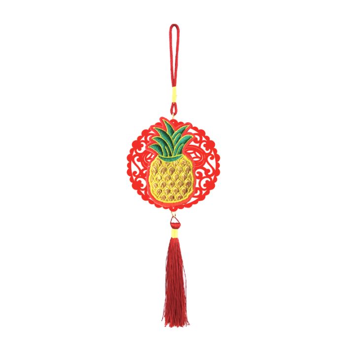 CNY 10x33cm Embroidery Hanging Decor HX362