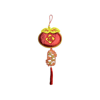CNY Embroidery Mandarin Orange HX379