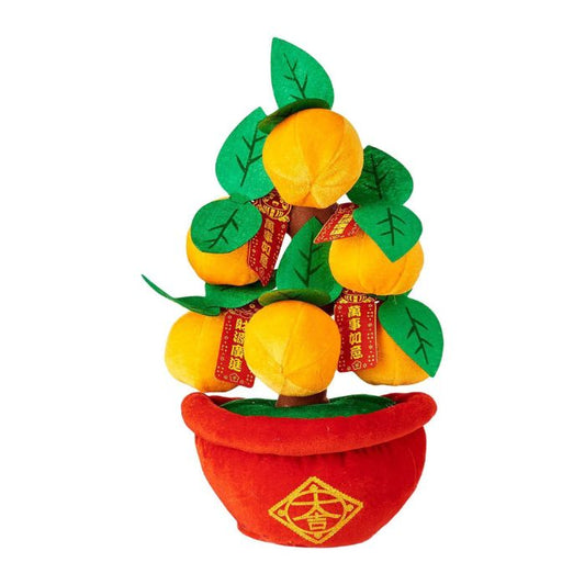 CNY Mandarin Orange Tree Soft Toy Decoration