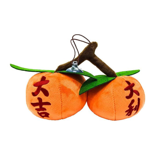 Mandarin Orange Pair Da Ji Da li Soft Toy Decoration