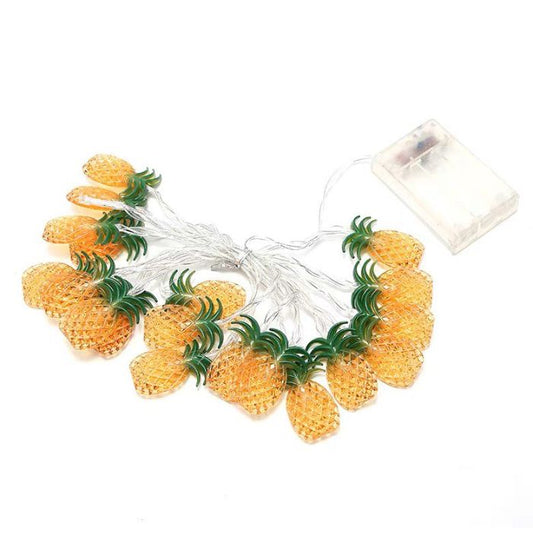 CNY 20 LED 4m Battery Operated Big Pineapple Lights (Gold)