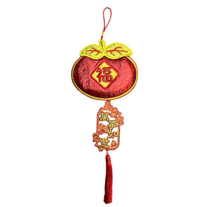 CNY Embroidery Mandarin Orange HX379