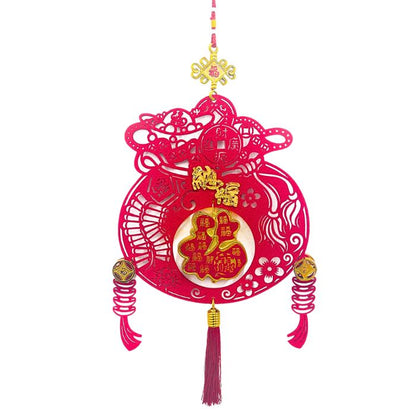 CNY Velvet 3D Fu Hanging Decoration (Assorted)