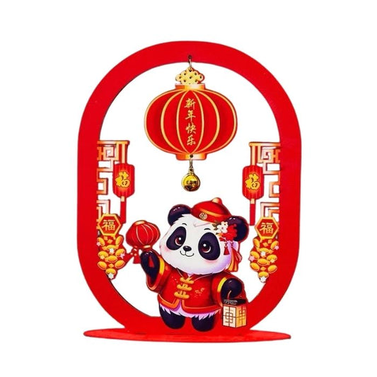 CNY 30cm Tabletop Decoration XN2024-68 (Panda)