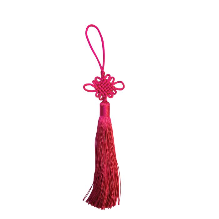 CNY 5cm Chinese Knot with Tassel (Assorted)