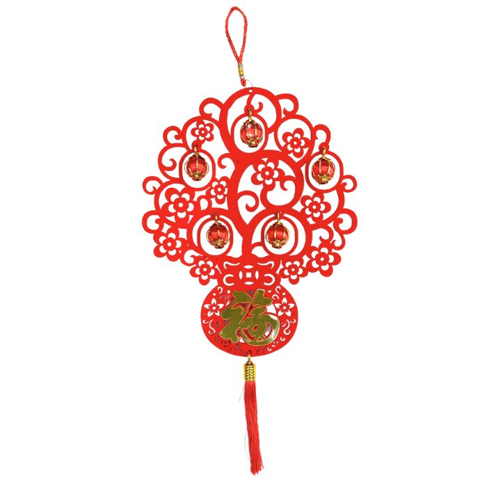 CNY Non-woven Money Tree Hanging Lantern Decoration (899-C3B)
