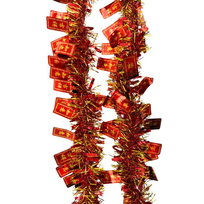 CNY 9cm 2m Shiny Tinsel (JXRY)