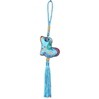 CNY Zodiac Hanging Soft Tassel Decoration