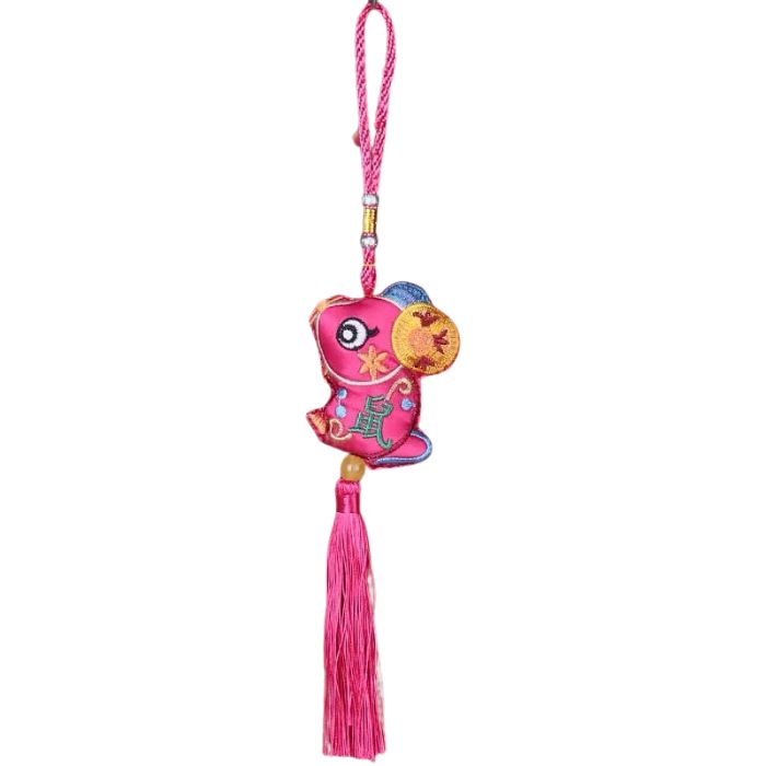 CNY Zodiac Hanging Soft Tassel Decoration
